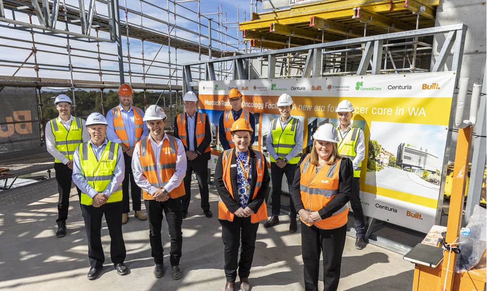 Murdoch Hospital Topping Out