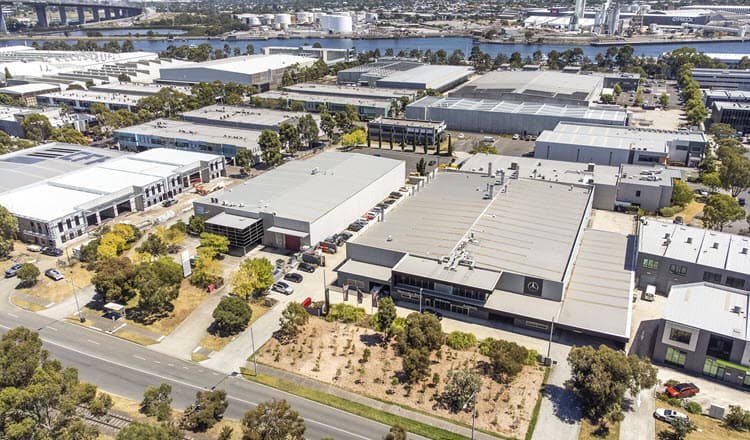 Port Melbourne industrial facility
