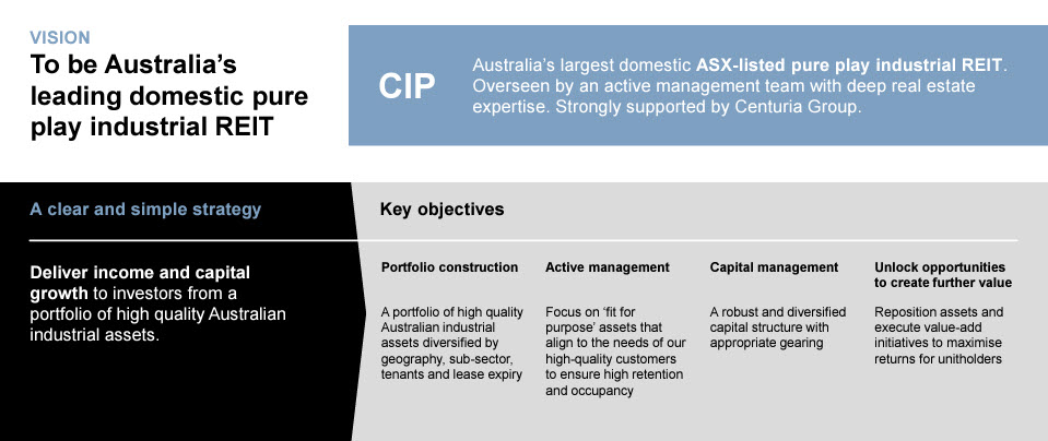 CIP Vision, strategy and objectives
